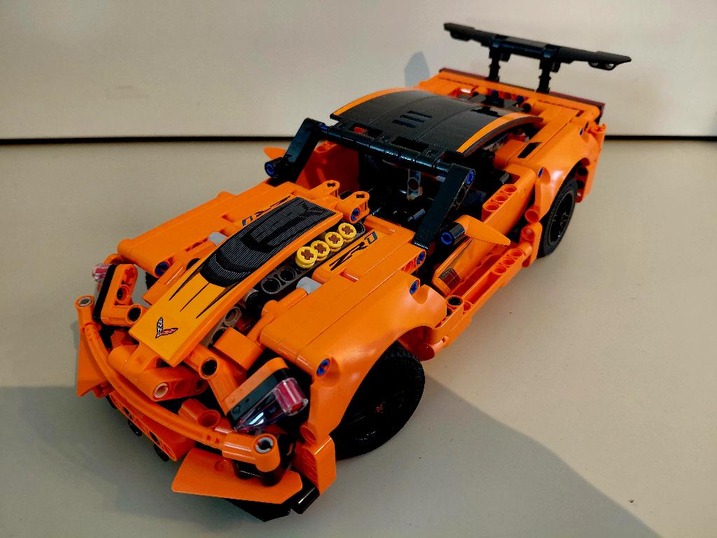 Lego Technic Corvette ZR1 42093 - VOLLEDIG, Ophalen of Verzenden, Zo goed als nieuw, Complete set, Lego