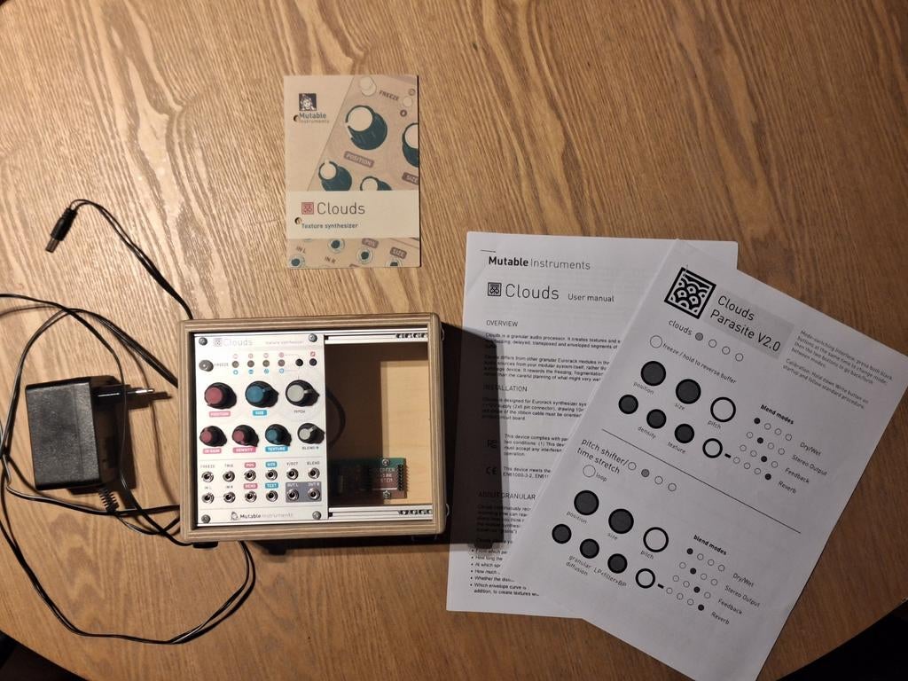 Mutable Instruments Clouds + Doepfer A-100LC1 modular Case, Muziek en Instrumenten, Synthesizers, Zo goed als nieuw, Overige merken