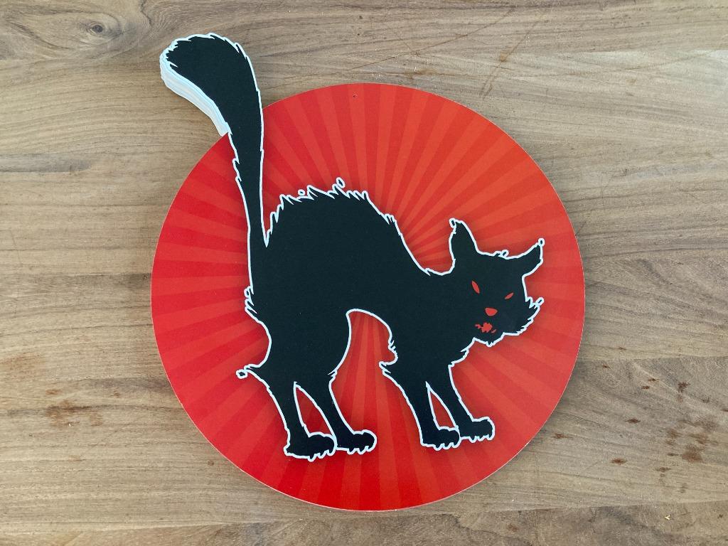 Decoratie Halloween - 30 stuks - diameter 33 cm, Enlèvement, Comme neuf, Décoration