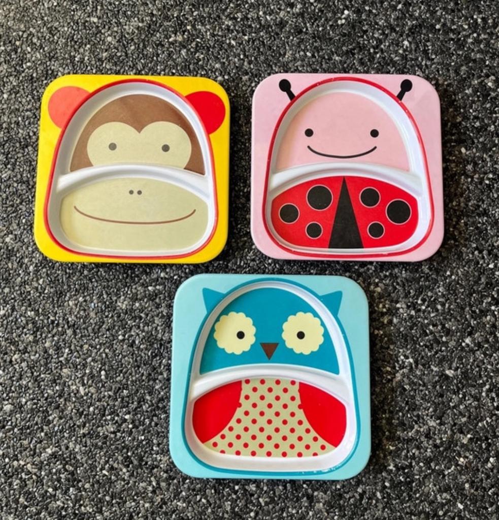 Skip Hop Plates avec divorce (pour les 3 ensemble), Enfants & Bébés, Enlèvement ou Envoi, Utilisé