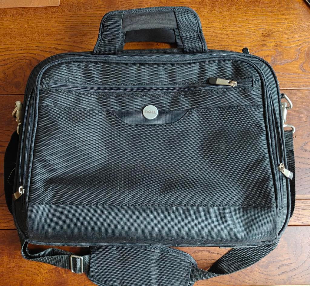 DELL Laptop Computer Briefcase Messenger Shoulder Nylon Bag, Ophalen, 15 inch, Zo goed als nieuw, Rugzak