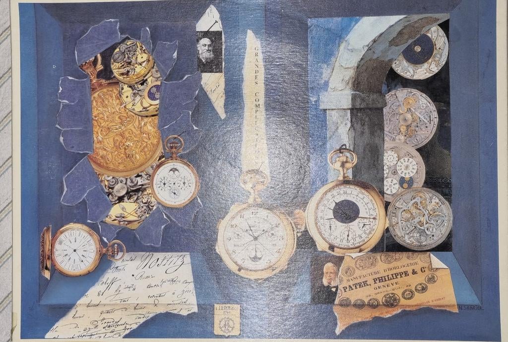 Puzzle patek philippe complet, rare, enchères àpde 50€, Enlèvement ou Envoi, Autres matériaux, Autres marques, 1960 ou plus tard