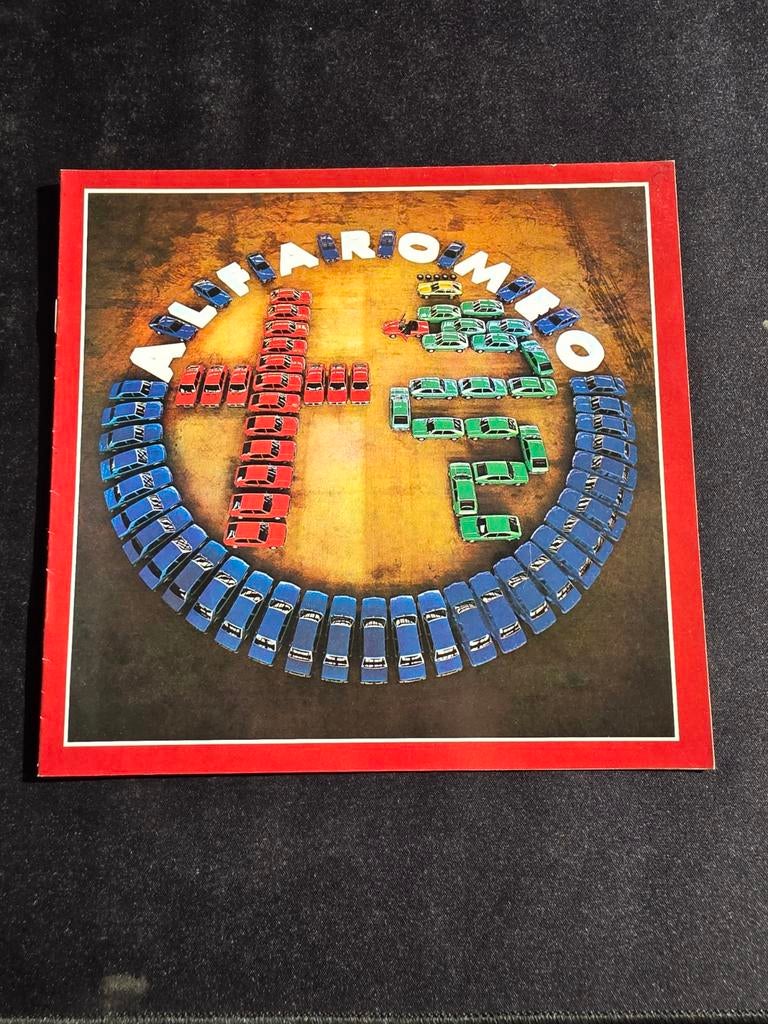 Brochure Alfa Romeo, Boeken, Auto's | Folders en Tijdschriften, Ophalen of Verzenden, Alfa Romeo