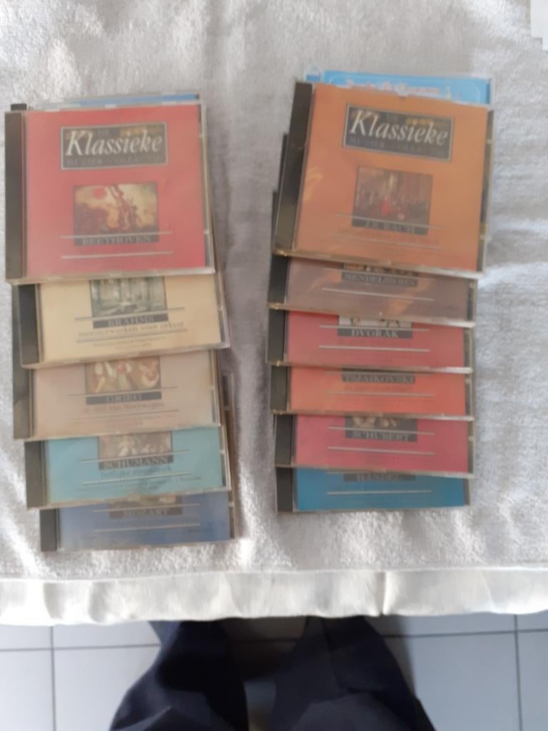 Klassieke muziekcollectie CD's, Ophalen, Gebruikt