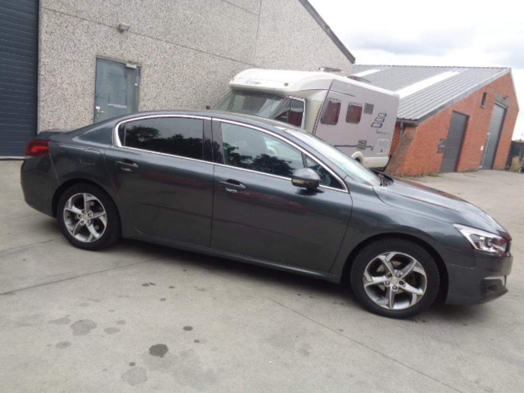 PEUGEOT 508 BERLINE 1.6 HDI 6VIT EURO6B, Autos, Peugeot, Argent ou Gris, Entreprise, Boîte manuelle, Noir