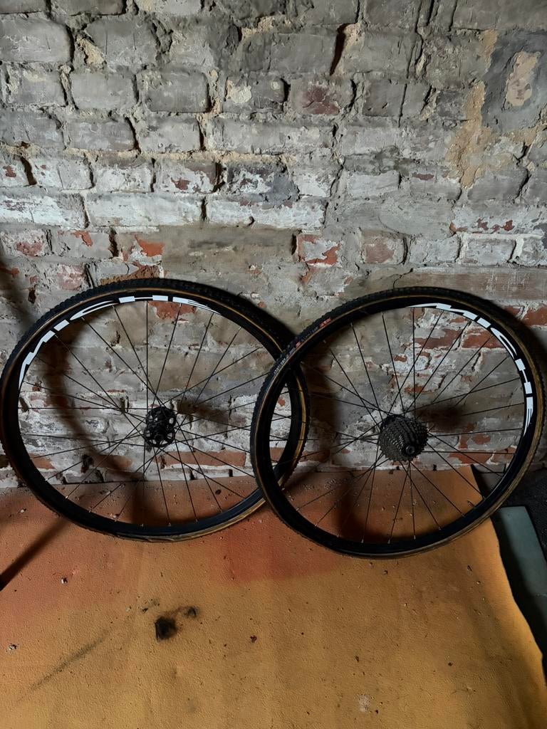 Miche tubewielen, Fietsen en Brommers, Fietsonderdelen, Ophalen, Zo goed als nieuw