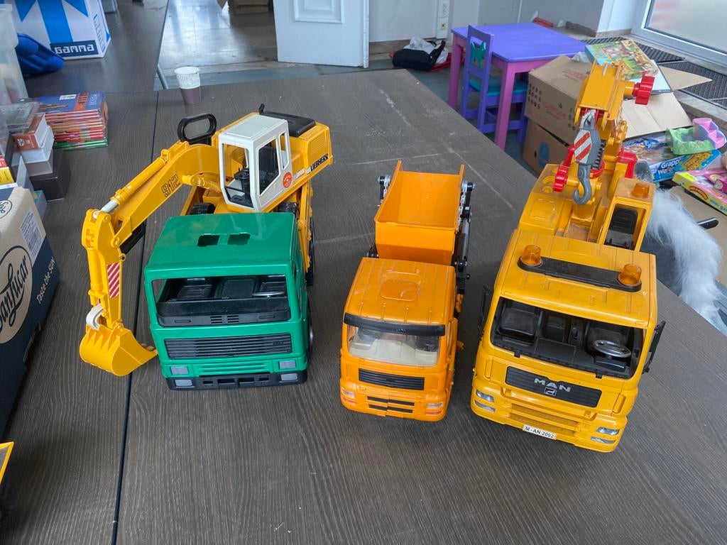 Vrachtwagen, Ophalen, Gebruikt