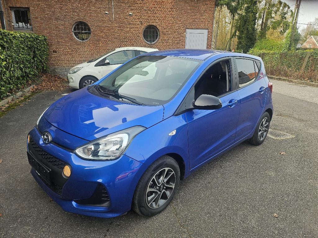 hyundai I10 AUTOMATIQUE, Auto's, Hyundai, Stof, Blauw, Bedrijf, 5 deurs