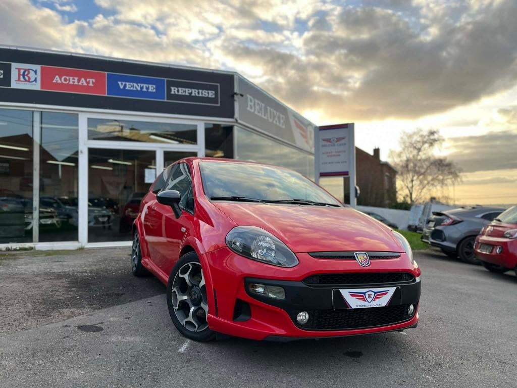 ABARTH PUNTO EVO 1.4 *SABELT*SPORT*REG VTS*, Autos, Abarth, Rouge, Euro 5, Achat, Entreprise