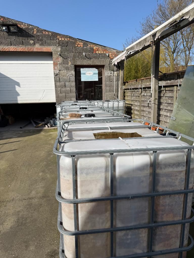 Gratis op te halen ibc containers, Enlèvement, Utilisé