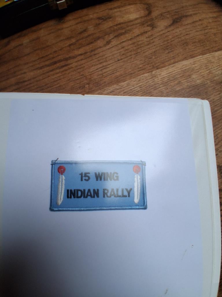15e escadre du rallye indien, Collections, Enlèvement ou Envoi, Autres, Emblème ou Badge