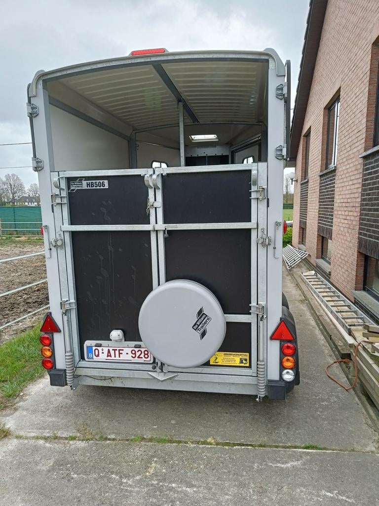 Dubbele paarden trailer ifor Williams hb506 2025, Dieren en Toebehoren, Ophalen