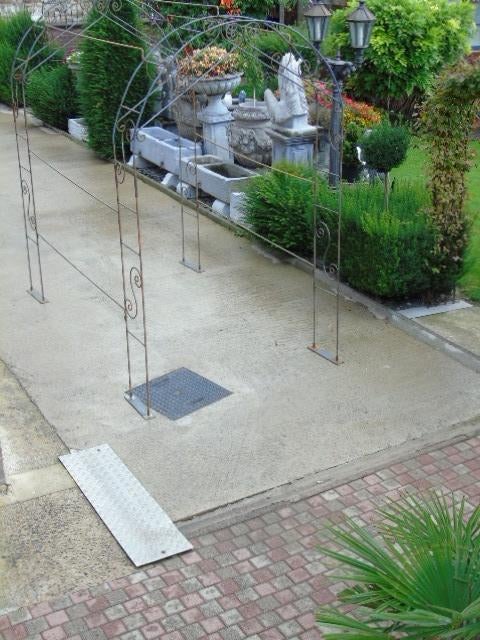 tunnel de jardin fer forgé barre pleine arcade arche, Enlèvement, Neuf