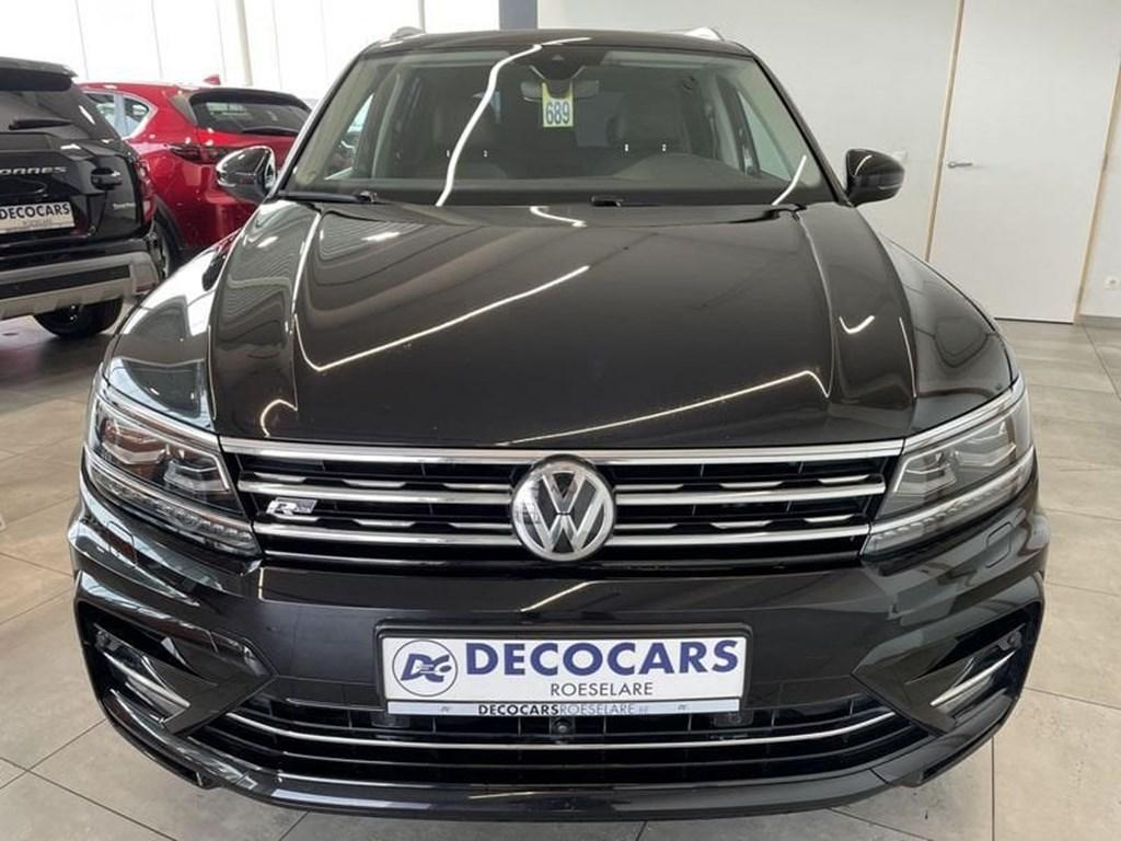 Volkswagen Tiguan Automaat / Leder / DAB / R-Line, Autos, Volkswagen, Achat, Euro 6, Noir, 5 places