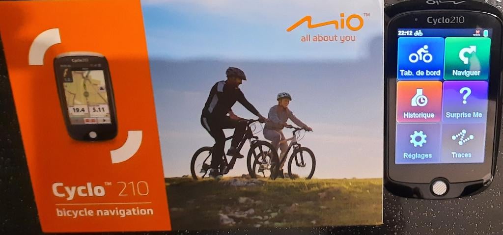 Mio Cyclo 210 fiets-GPS, Fietsen en Brommers, Ophalen, Nieuw, Mio