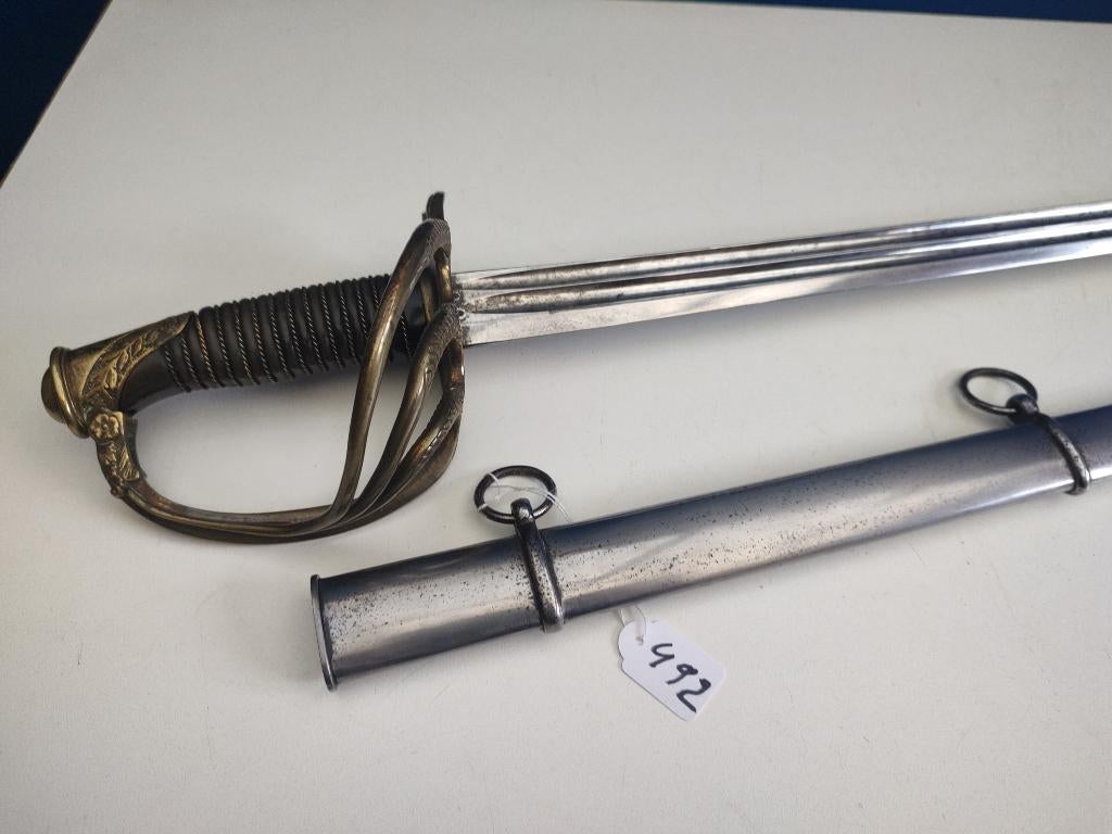 Sabel # 492 - Frankrijk - Cavalerie Klingenthal, Collections, Objets militaires | Général, Envoi