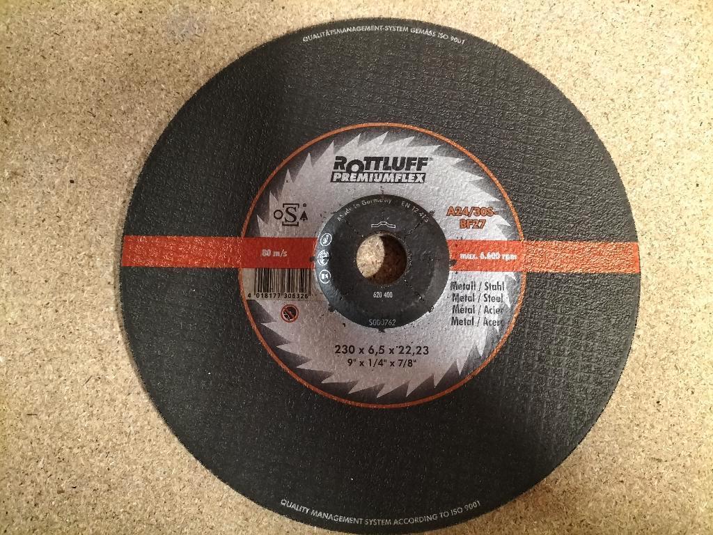 Afbraam schijven slijpschijf, Ophalen, Nieuw