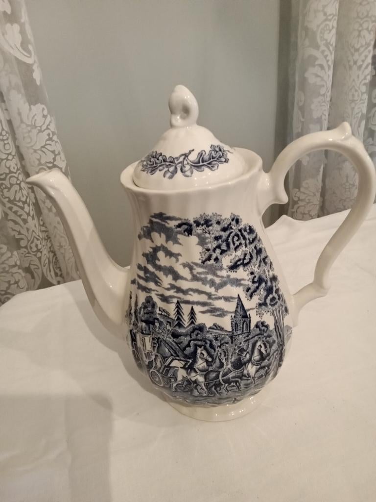 Engelse koffiepot. Myott Royal Mail., Antiquités & Art, Enlèvement ou Envoi