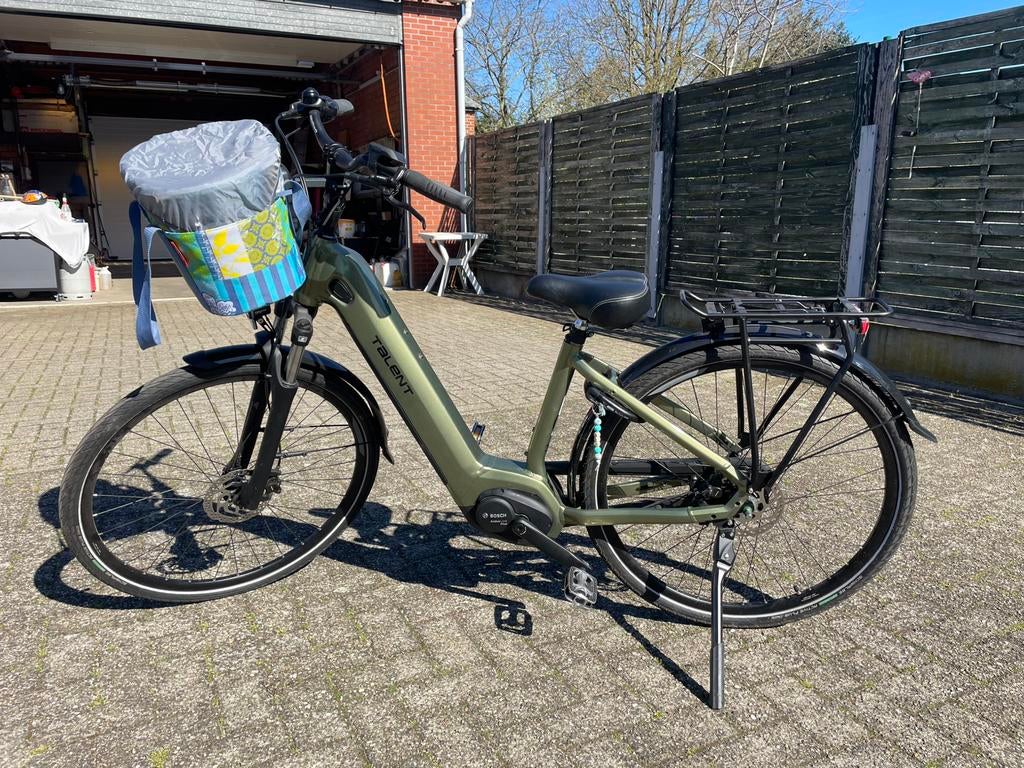 Elektrische damesfiets 46 cm, Fietsen en Brommers, Fietsen | Dames | Omafietsen, Minder dan 47 cm, Ophalen, Zo goed als nieuw