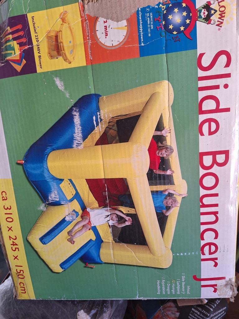 Springkasteel, Ophalen