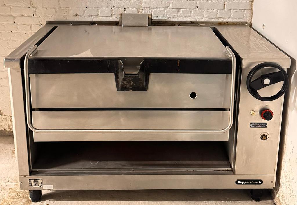 Professionele gas braadslede / kantelbare braadpan – 15,7 kW, Elektronische apparatuur, Ophalen, Zo goed als nieuw