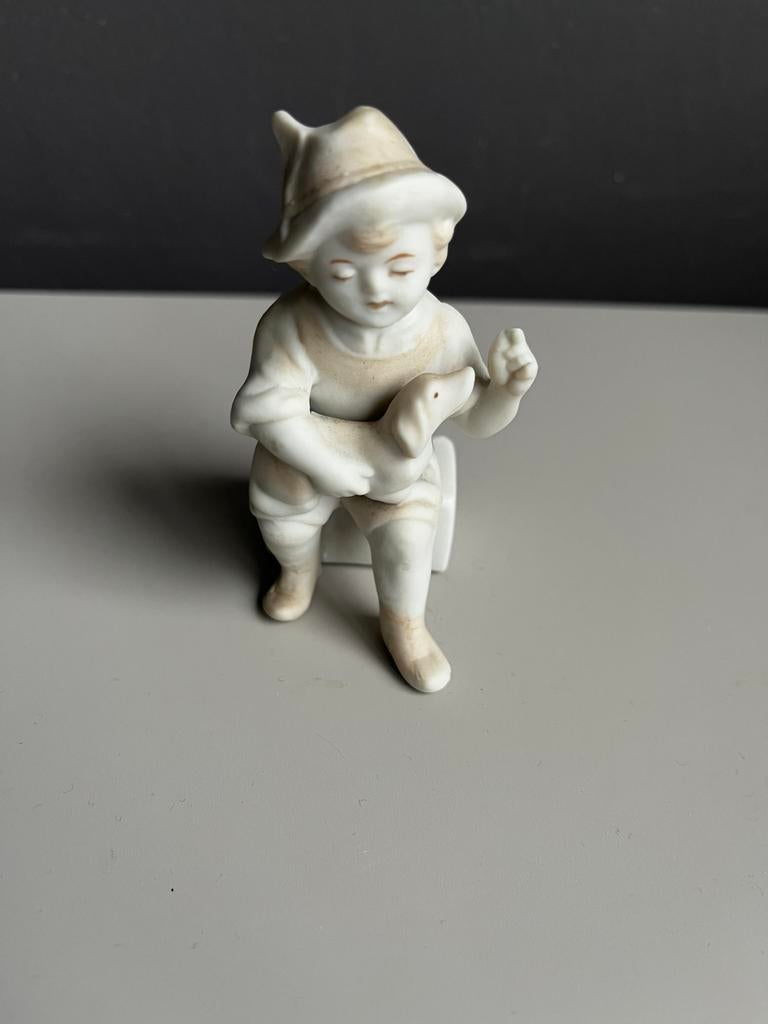 Biscuit beeldje, vintage, Verzenden, Zo goed als nieuw