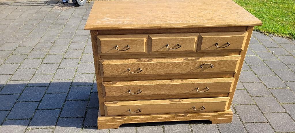 Dressoir 4 laden, Huis en Inrichting, Ophalen, Klassiek, 50 tot 100 cm, Zo goed als nieuw