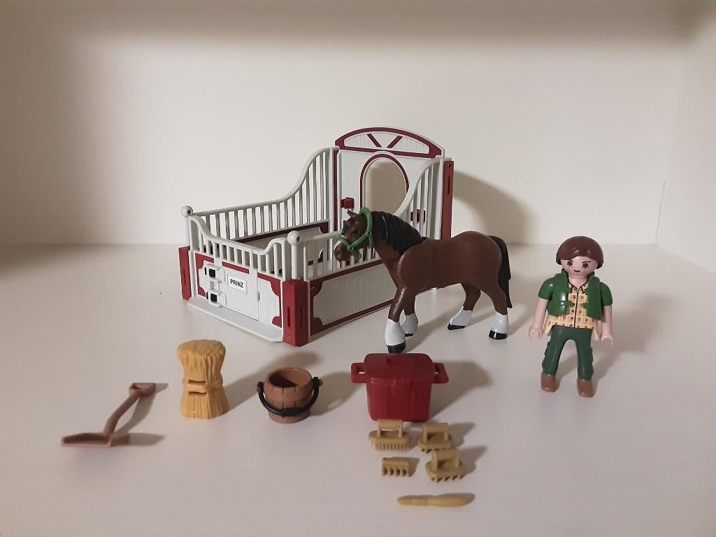 Boîtes à chevaux PlayMobil - 9 EUR/pièce, Enlèvement ou Envoi, Comme neuf, Ensemble complet