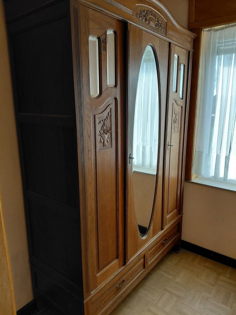 Garde robe, Maison & Meubles, Enlèvement, Chêne