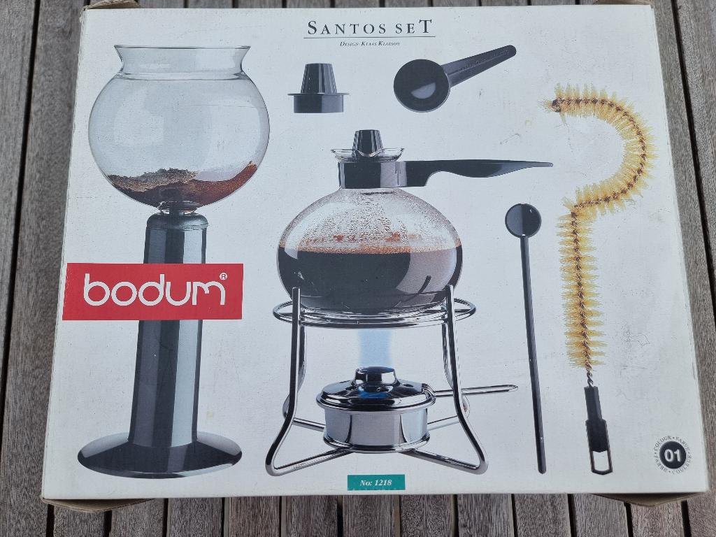 Vacuüm KOFFIE toestel van BODUM, Electroménager, Cafetières, Neuf, Café moulu, Cafetière, 4 à 10 tasses, Enlèvement