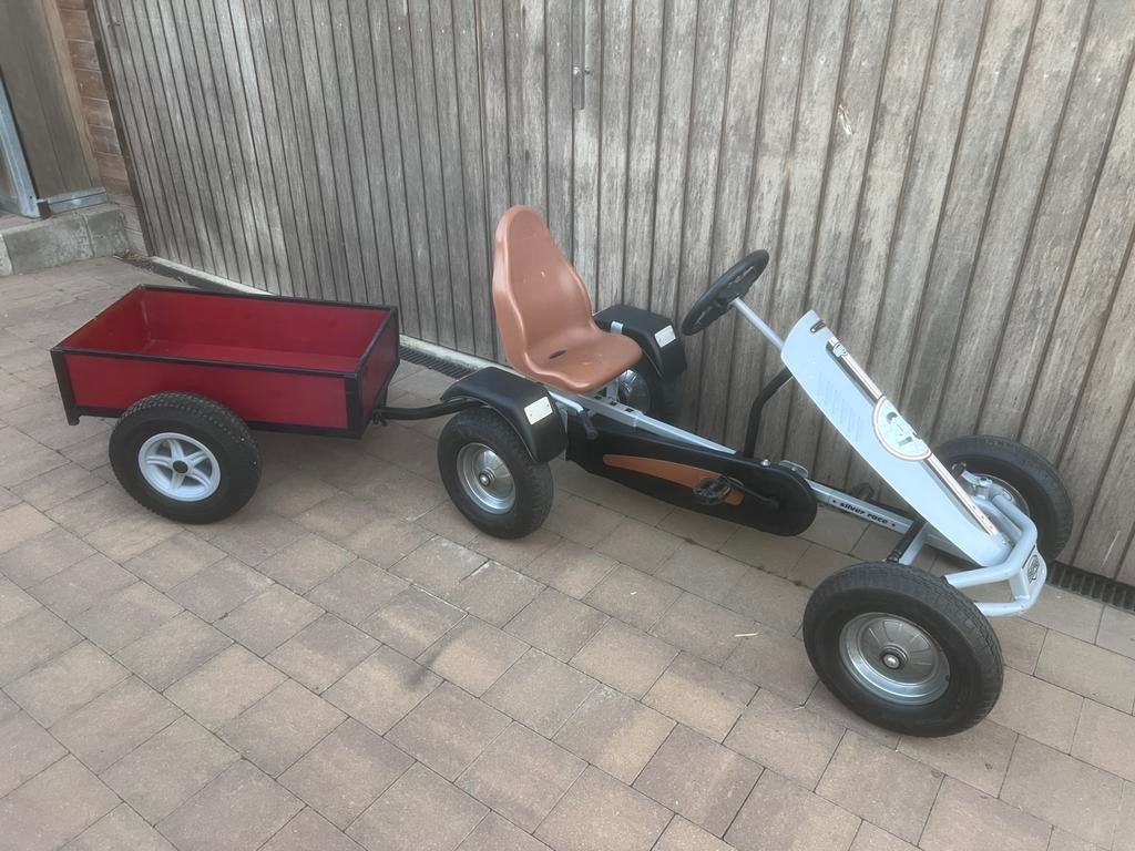 Berg gocart type Silver Race / gocar gokart skelter, Enfants & Bébés, Jouets | Extérieur | Go-cart & Cuistax, Utilisé, Berg, Roue libre automatique