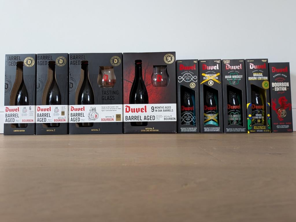 Duvel Barrel Aged 1 tem 9, Verzamelen, Ophalen, Flesje(s), Duvel