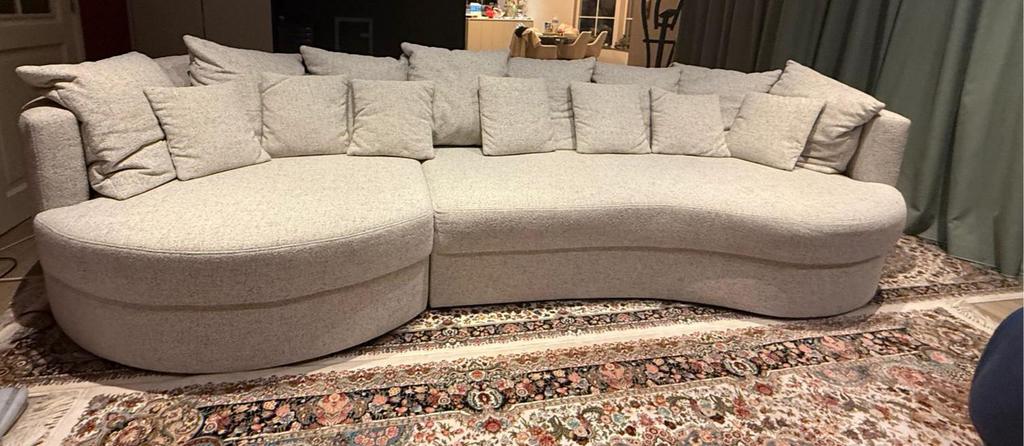 Moderne design zetel / Bank / Sofa / Zitbank, Huis en Inrichting, Ophalen, Zo goed als nieuw