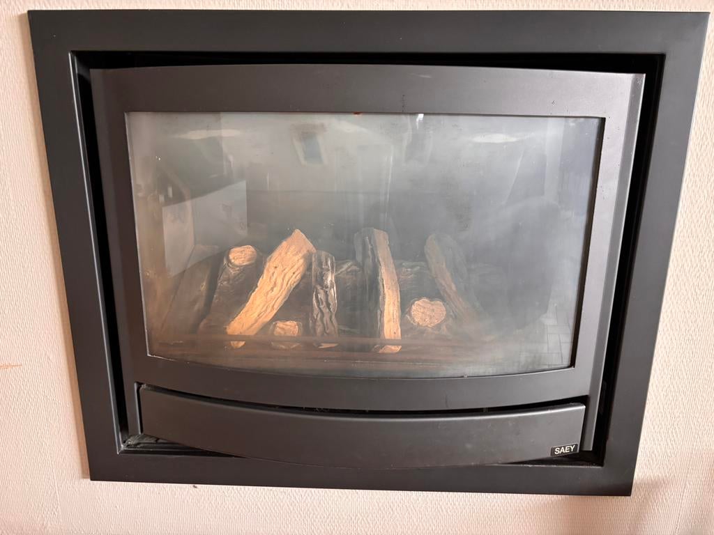 Insert au gaz SAEY, Huis en Inrichting, Haarden, Ophalen, Gebruikt, Inbouwhaard, Gashaard