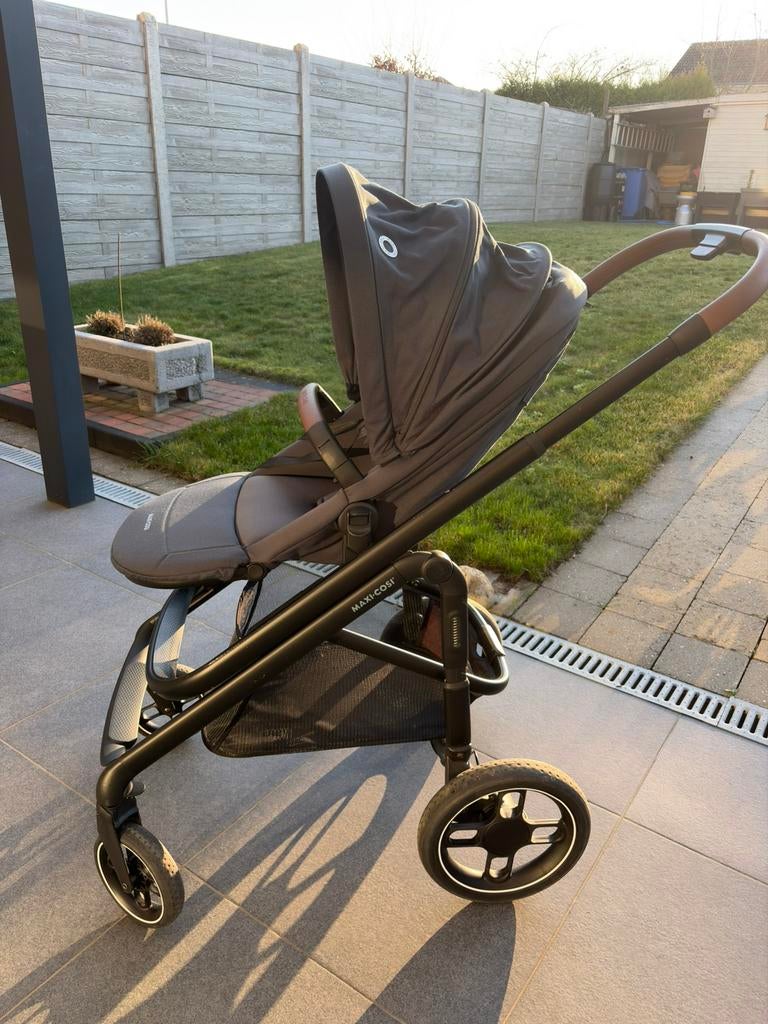 Maxi Cosi plaza plus graphite, Kinderen en Baby's, Ophalen, Zo goed als nieuw, Maxi-Cosi, Voetenzak