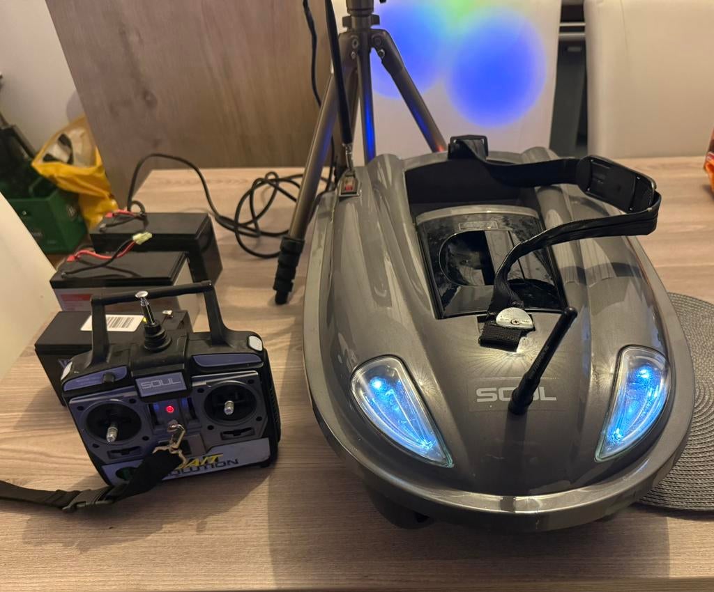 Soul bait solution voerboot, Ophalen