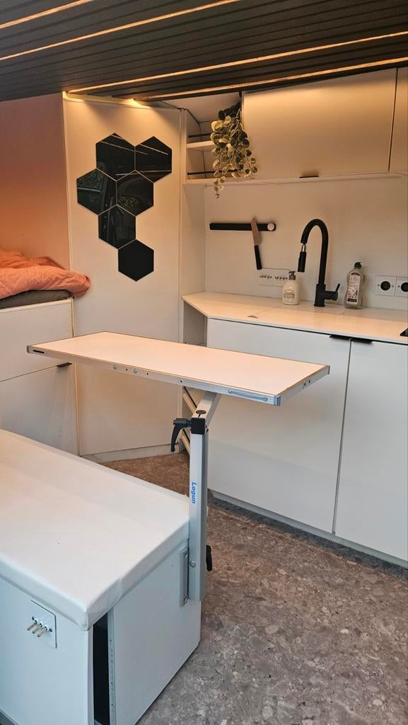 Zelfbouw camper, Particulier, Douche