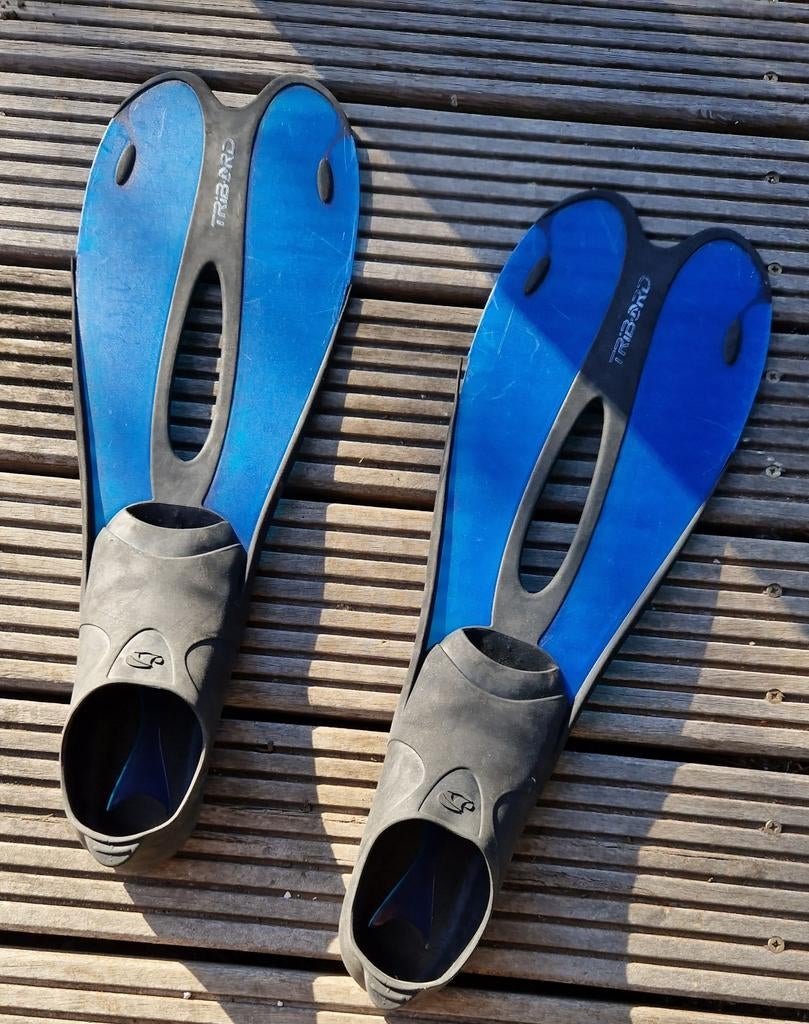 Snorkelvinnen M35/36 Tribord, licht  Ideaal voor opreis, Ophalen of Verzenden, Gebruikt, Snorkelvinnen