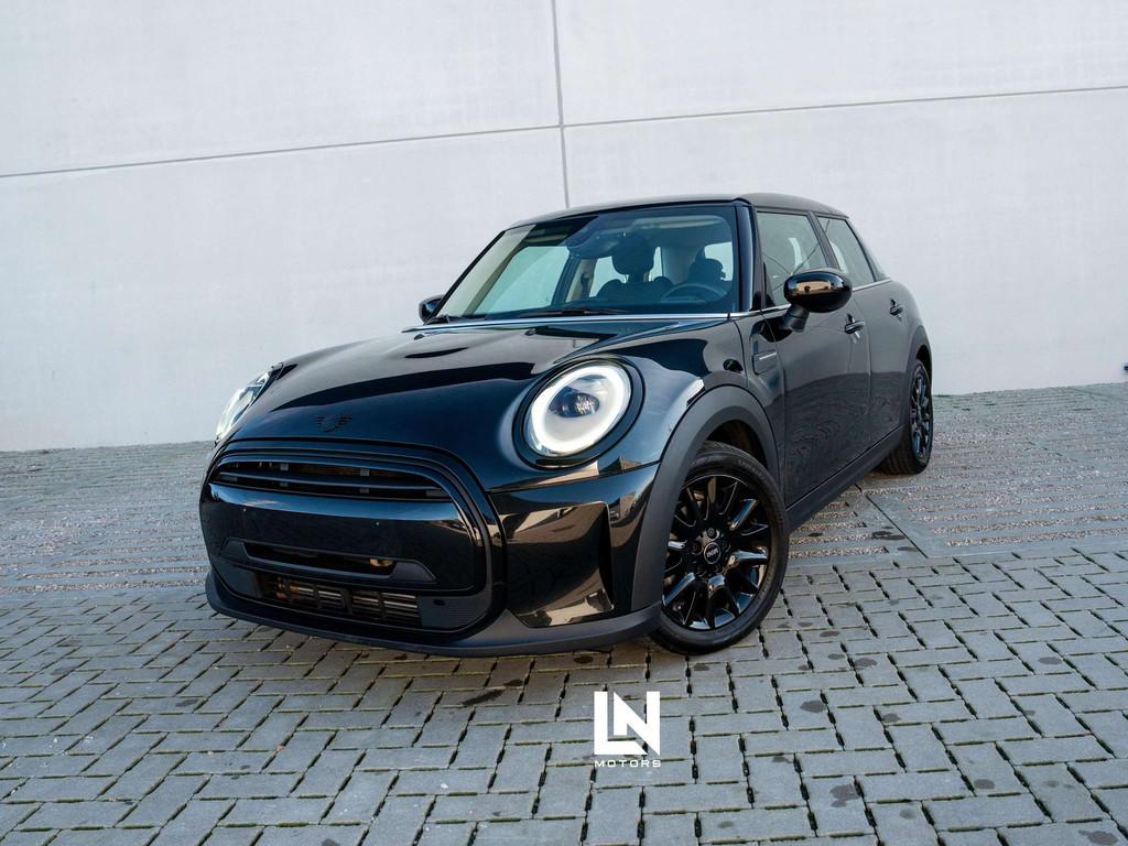 MINI Cooper Aut. | Apple Carplay | Sensor | 1 Jaar garantie, Auto's, Mini, Gebruikt, USB, Zwart, Leder