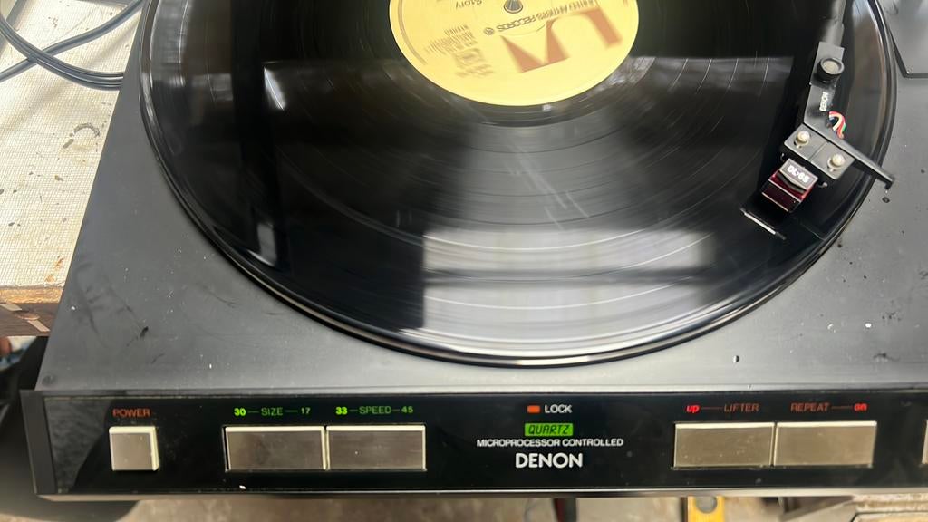 Denon dp-15f, Ophalen, Zo goed als nieuw