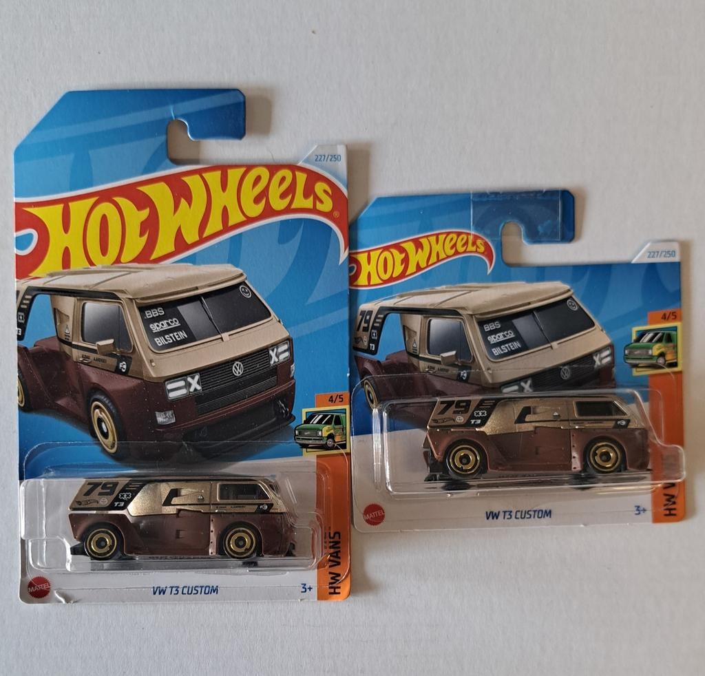 Vw T3 custom brun grande carte et petite carte, Enlèvement ou Envoi, Neuf, Voiture