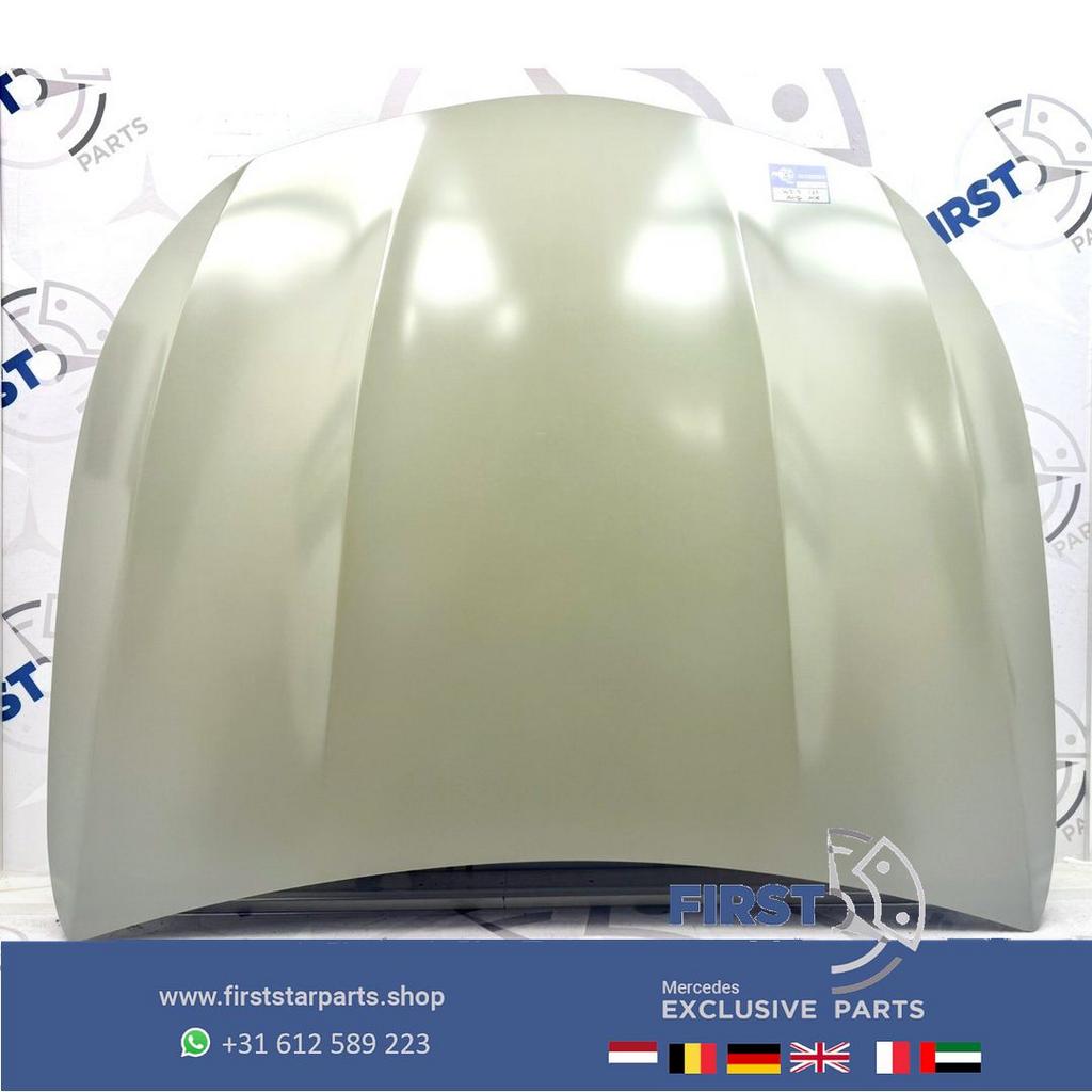 W213 E63 E63S AMG MOTORKAP Mercedes E Klasse origineel ZWART, Gebruikt, -, Voor, Ophalen of Verzenden