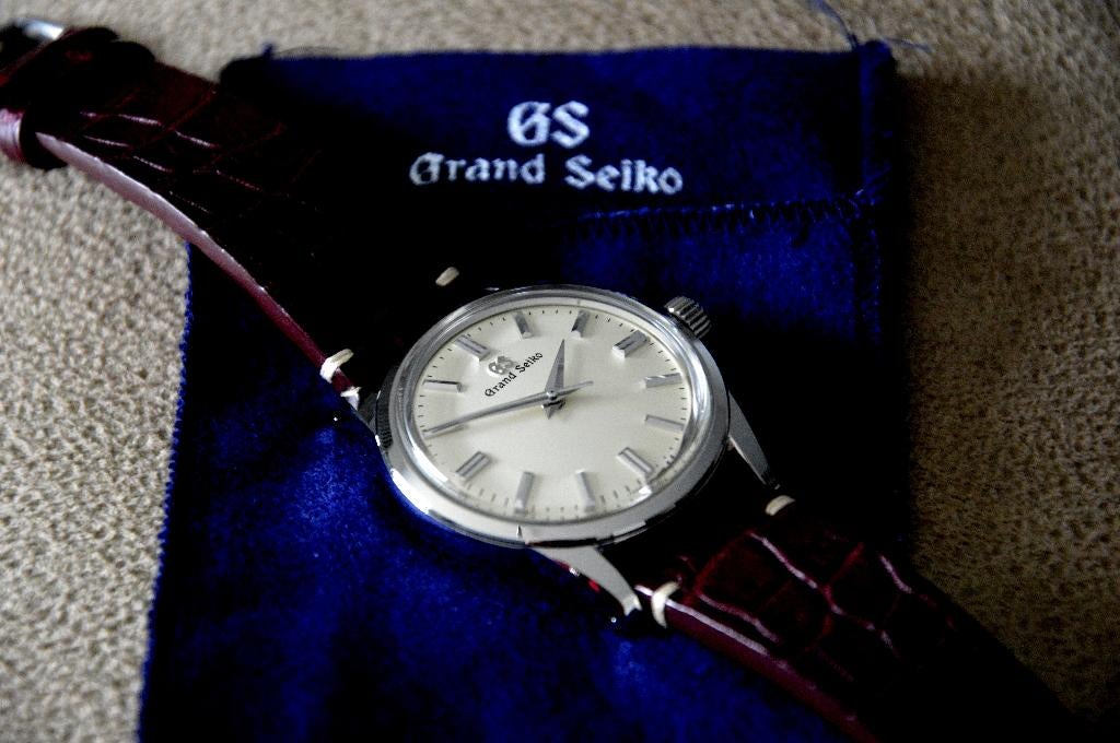 Grand Seiko SBGW231G  " Elégance ", Seiko, Cuir, Acier, Enlèvement