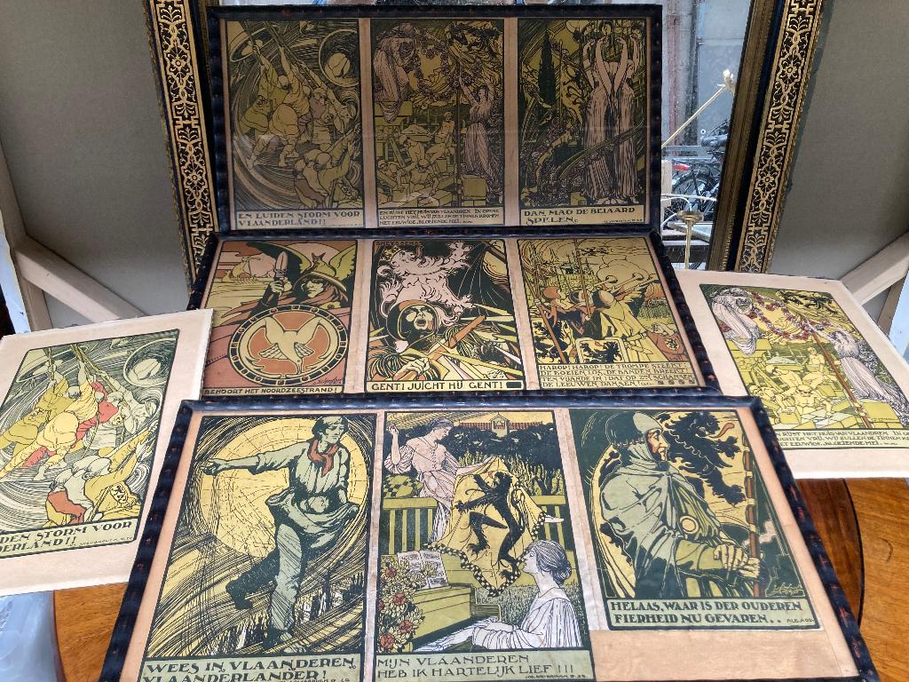 Prenten Jos speybrouck, Ophalen