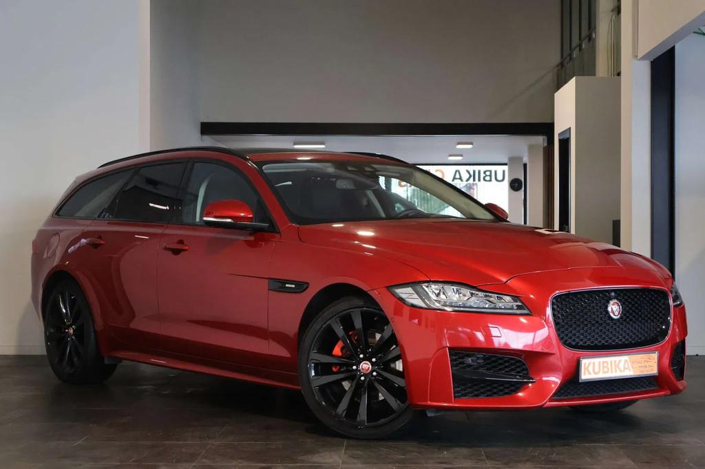 Jaguar XF Sportbrake R-Sport Pano Head UP 360C Garantie *, Auto's, Automaat, Gebruikt, Euro 6, 4 cilinders