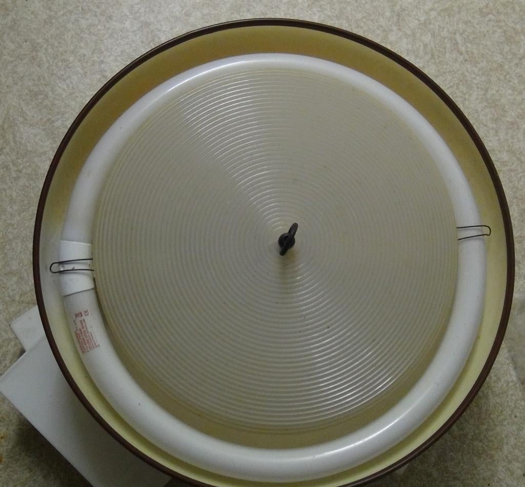 Wand- of plafondlamp, Huis en Inrichting, Ophalen of Verzenden, Gebruikt, Metaal