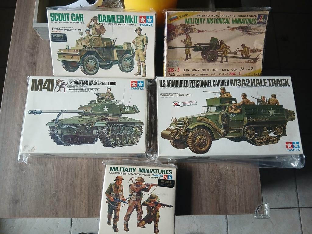 Lot modelbouwdozen, Hobby en Vrije tijd, Modelbouw | Figuren en Diorama's, Ophalen of Verzenden