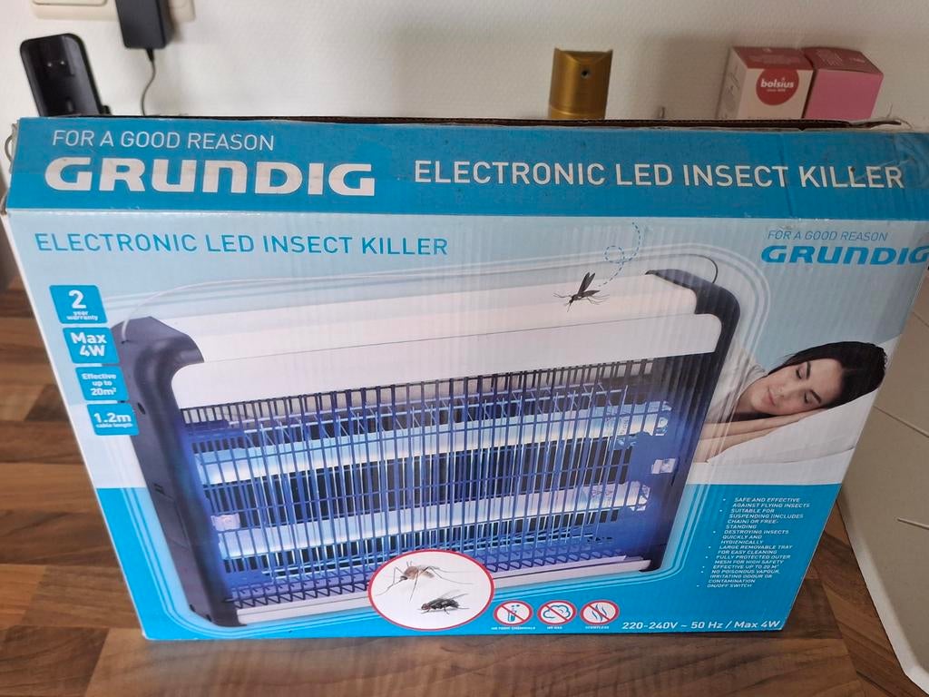 Grundig vliegenvanger, Dieren en Toebehoren, Insecten en Spinnen