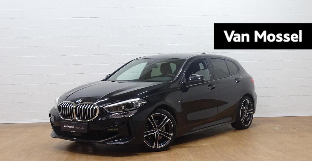 BMW 1-serie 118iA, Auto's, BMW, Gebruikt, Zwart, Zwart, Bedrijf