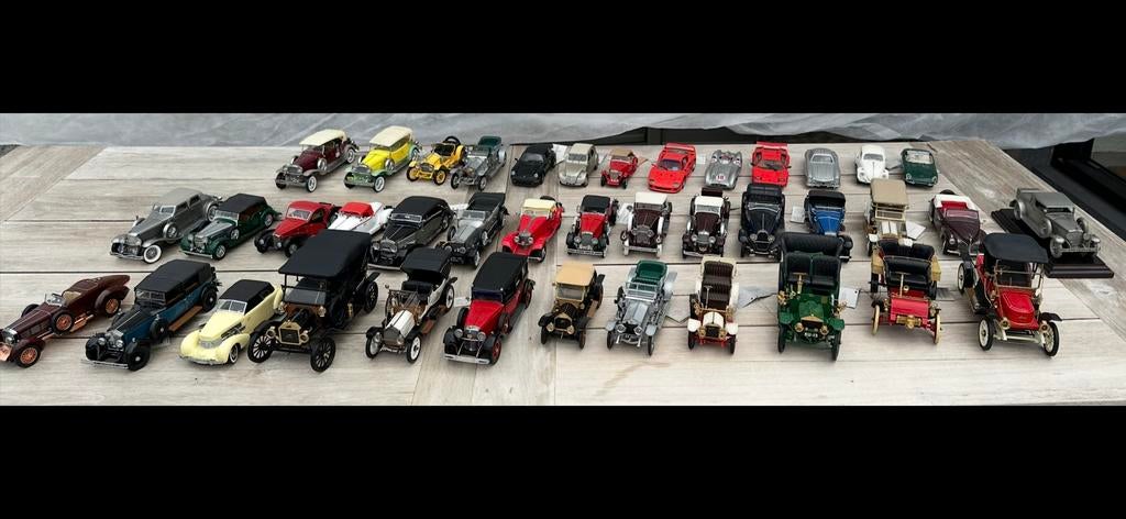 Volledige franklin mint collectie auto’s ( 40 stuks ), Collections, Collections complètes & Collections, Enlèvement